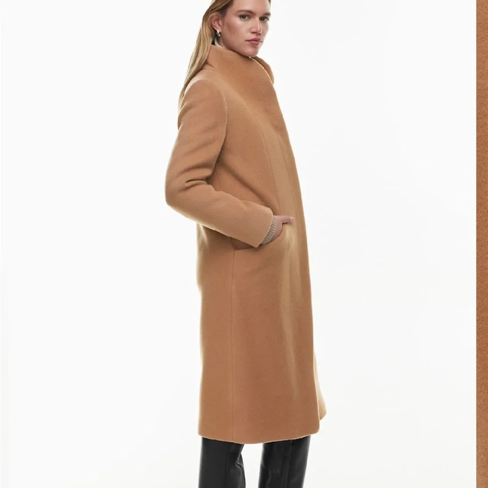 Wilfred Tan Long Coat - Picture 3 of 8